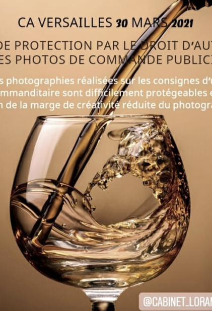 Protection par le droit d'auteur et commande publicitaire