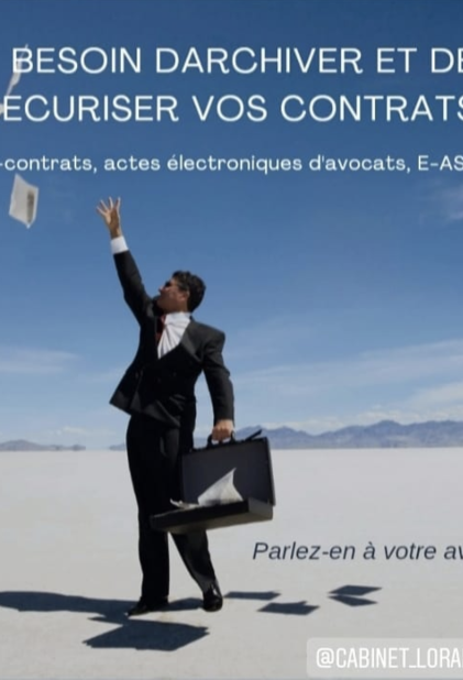 Besoin de sécuriser vos contrats?