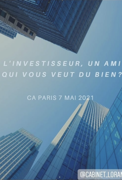 L'investisseur, un ami qui vous veut du bien?