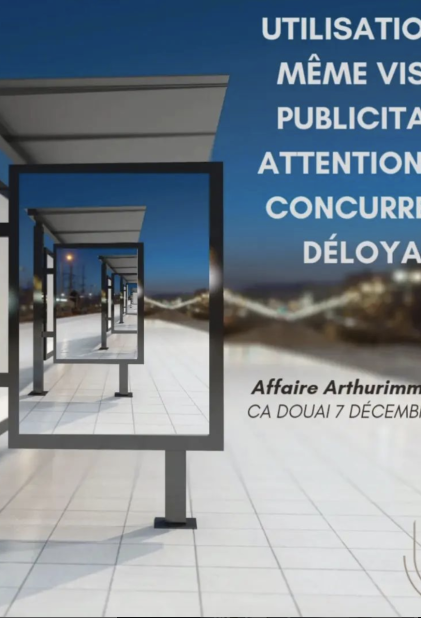 Utilisation du même visuel publicitaire: concurrence déloyale?