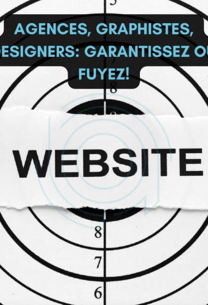 Agences, graphistes, designers: garantissez votre travail ou fuyez!