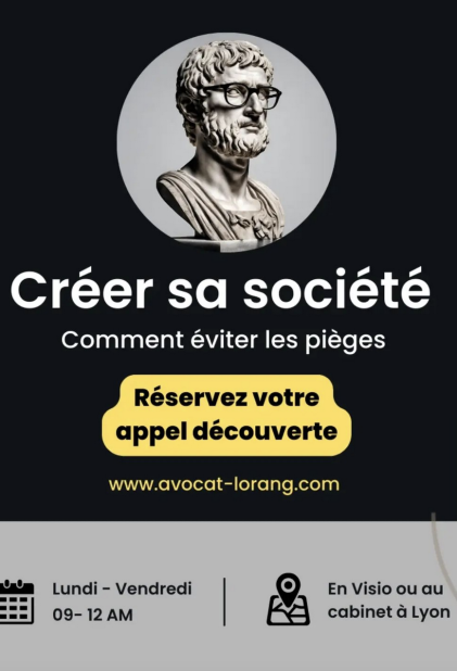 Créer sa société: nous vous assistons et vous faisons éviter les pièges