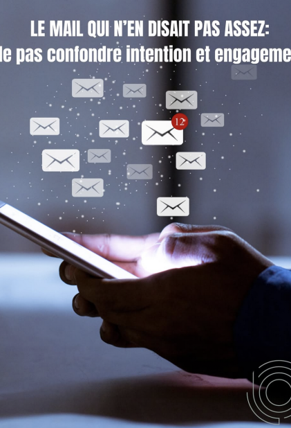 En droit, ne pas confondre intention et engagement