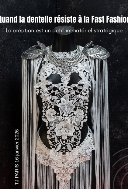 Quand la dentelle résiste à la fast fashion (TJ Paris, 16 janvier 2026, RG 22/12311)
